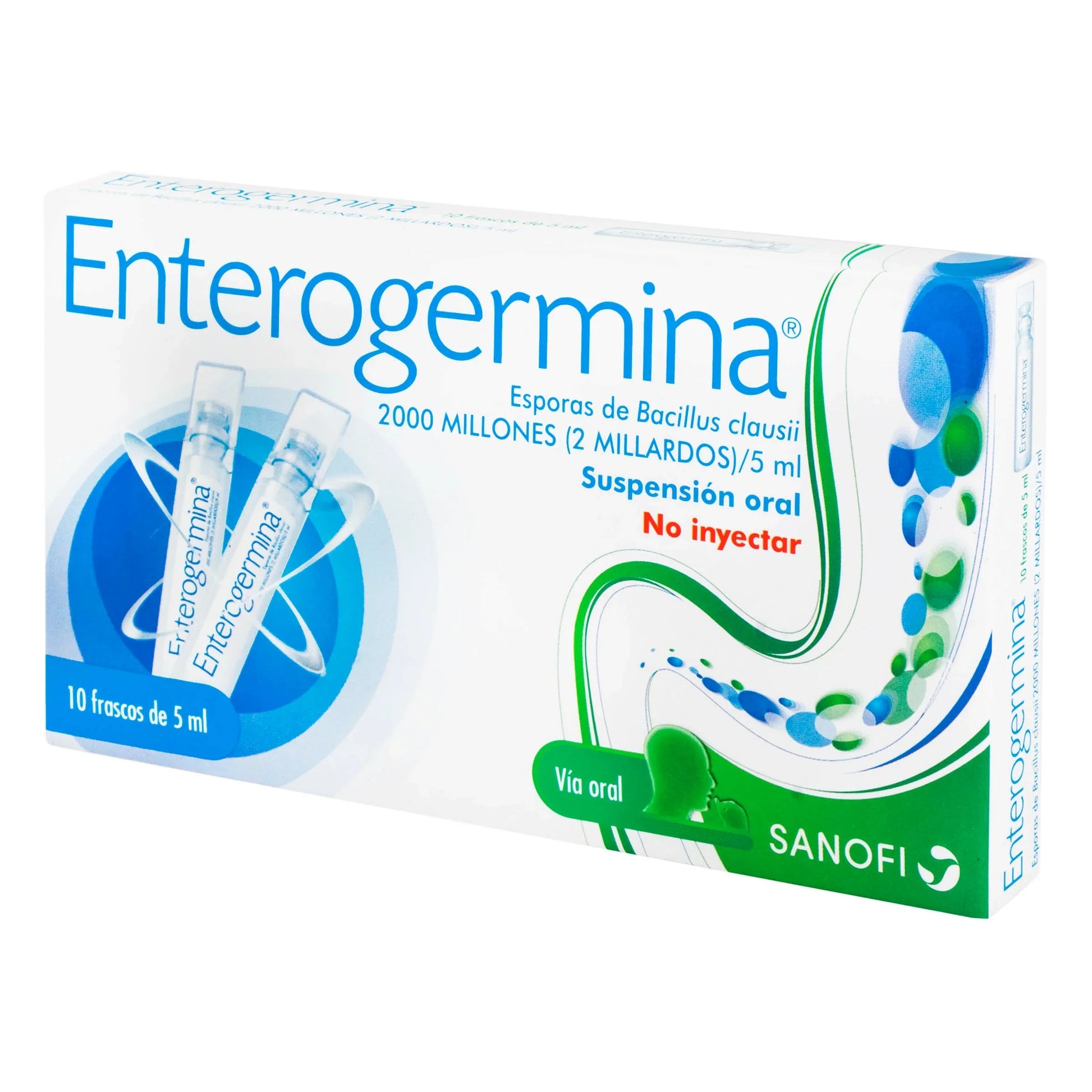 Enterogermina 5 ml 10 Ampolla Bebibles