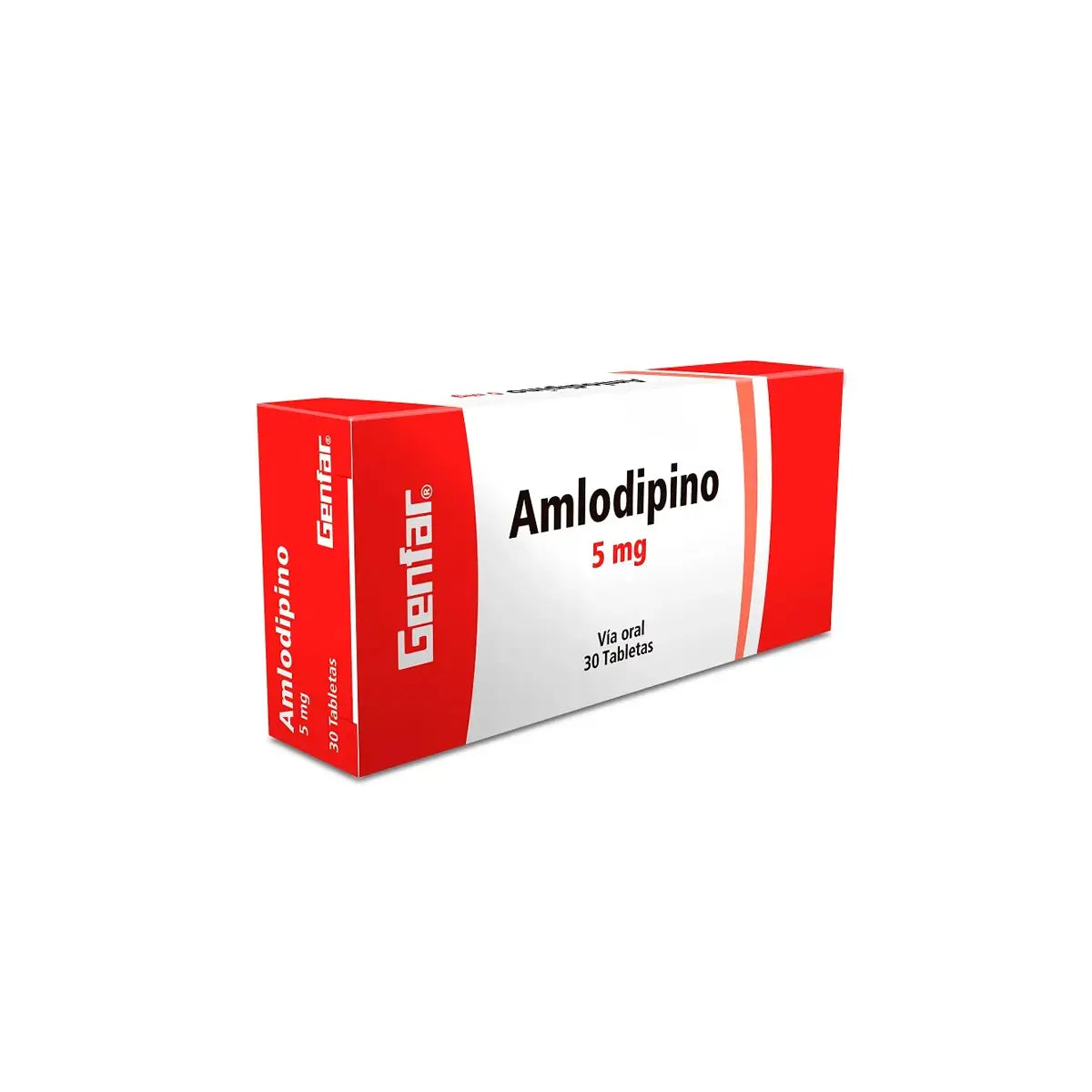 Amlodipino 5 mg X 30 Tabletas gF
