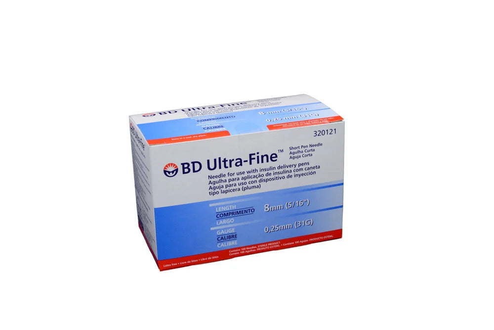 Aguja Para Pluma Bd 31Gx8Mm