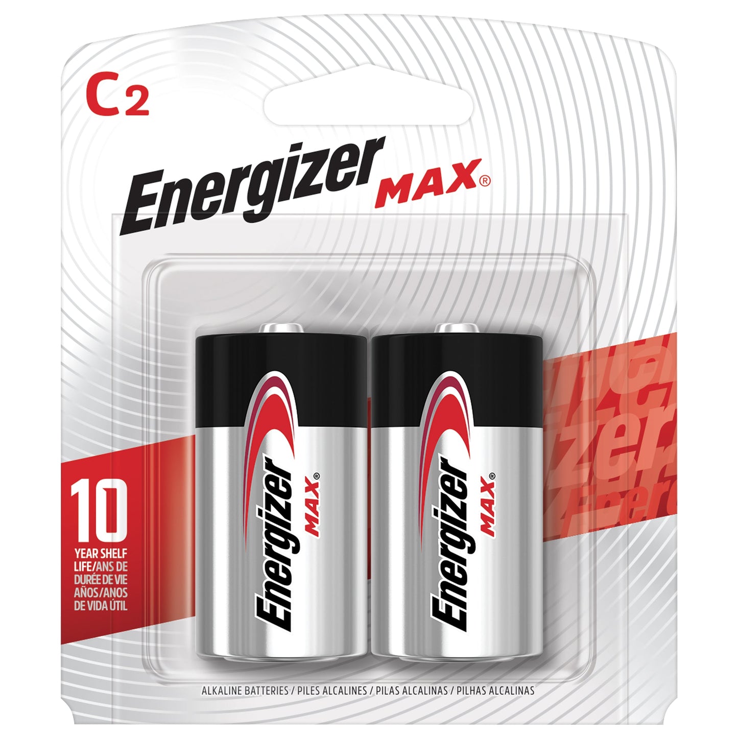 Pila Energizer Max Alkalina Med. 2 Uds