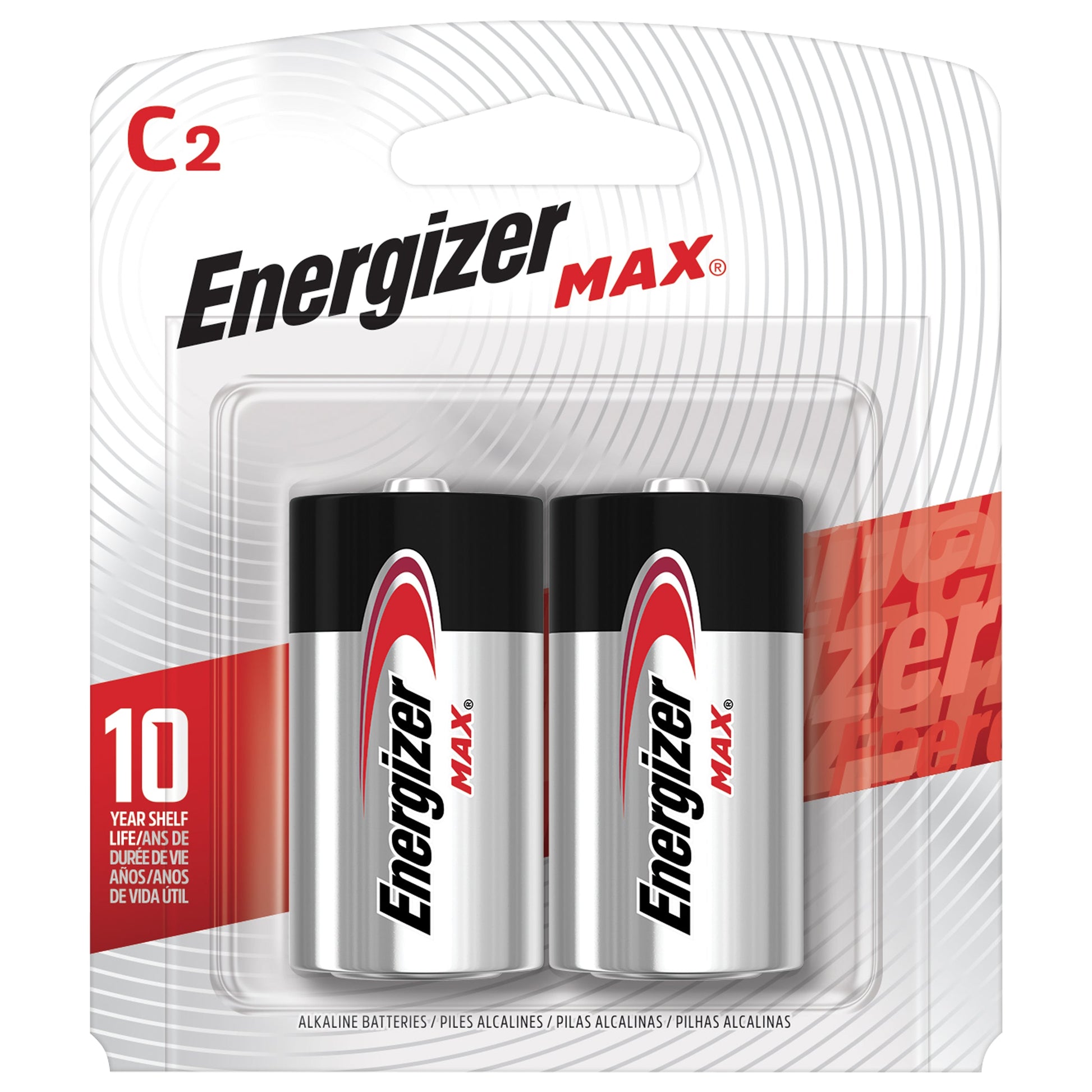 Pila Energizer Max Alkalina Med. 2 Uds
