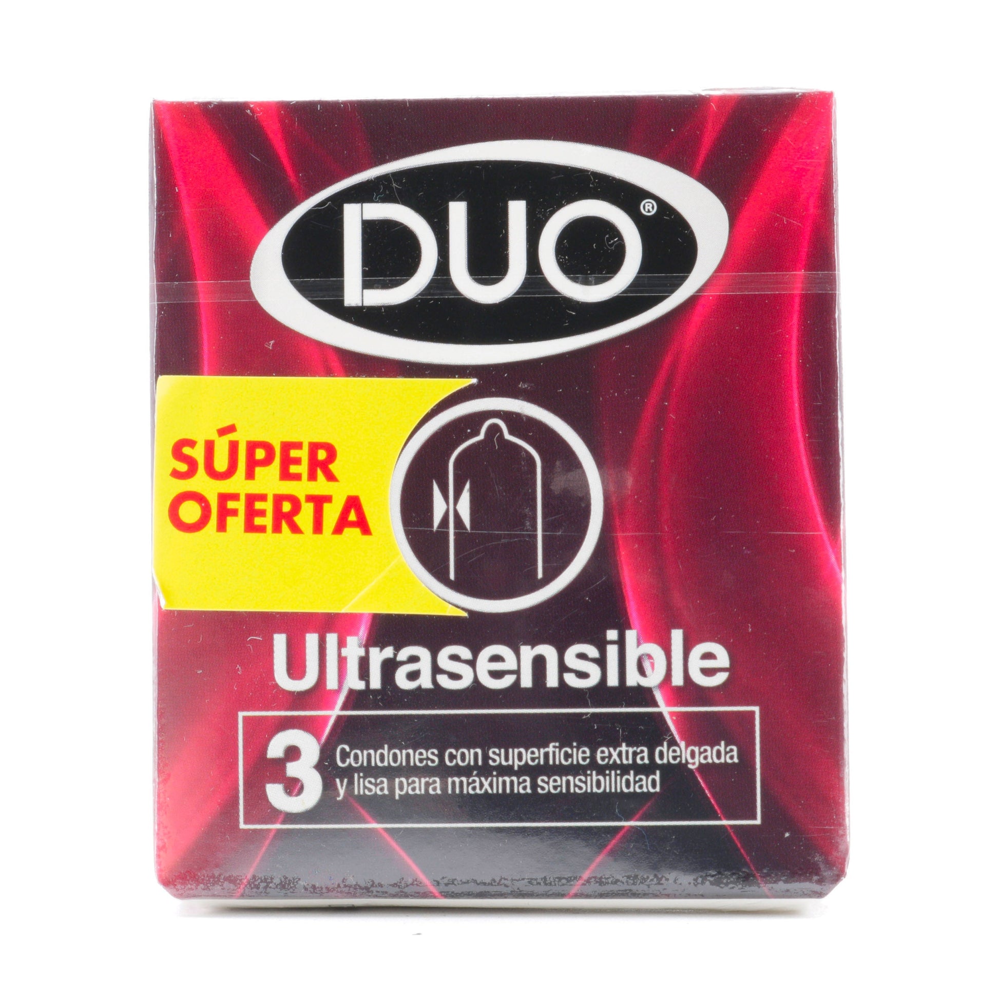 Preservativo.DUO Ultrasensible 3 Uds S.o