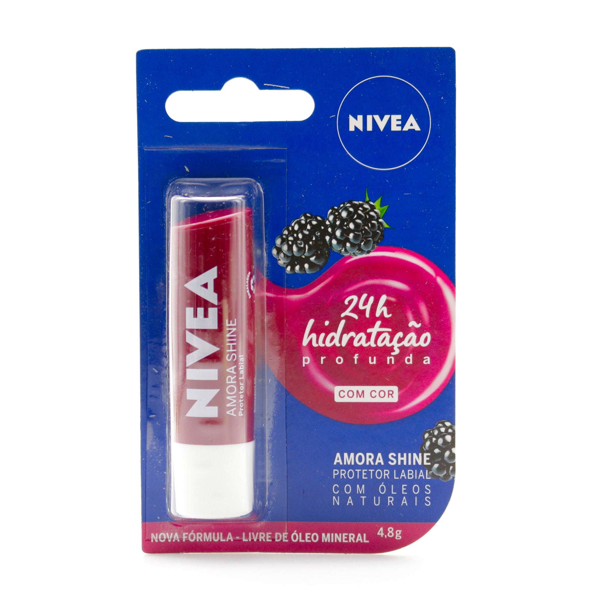 Protector labial Nivea Blackberry Shine Mora (2)