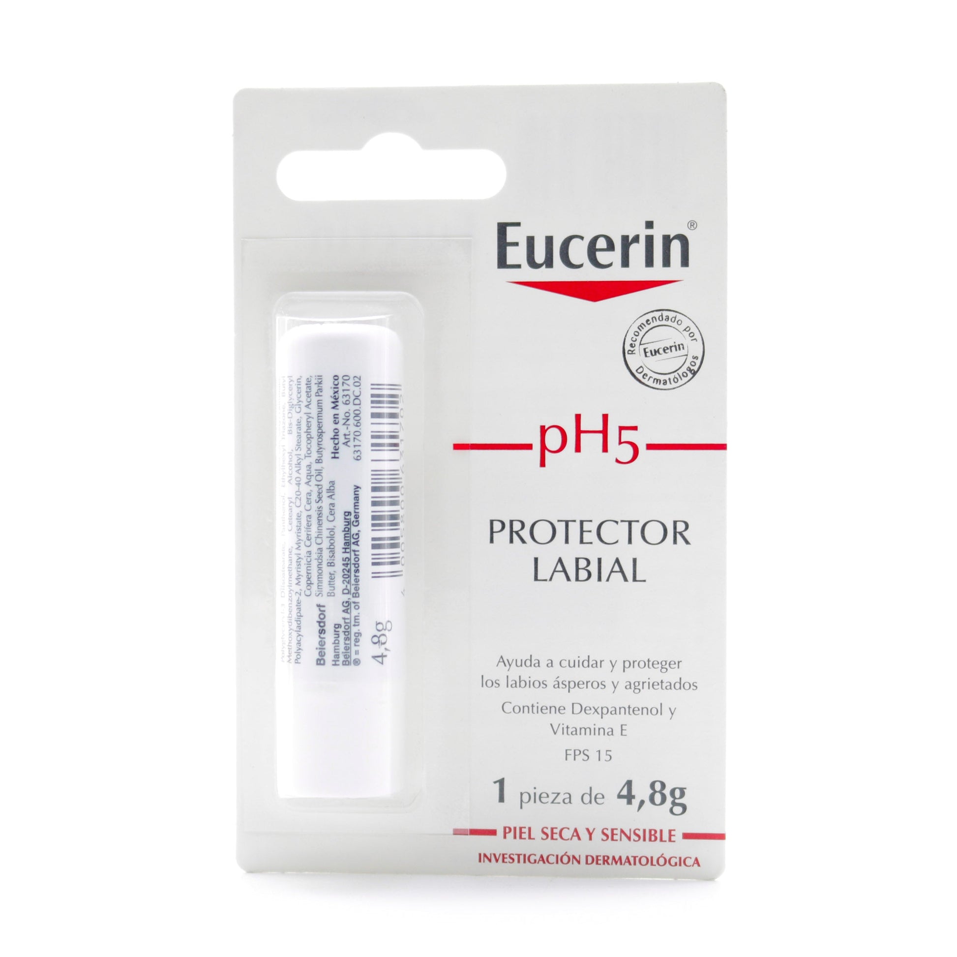 Protector labial Eucerin 4.8 gr