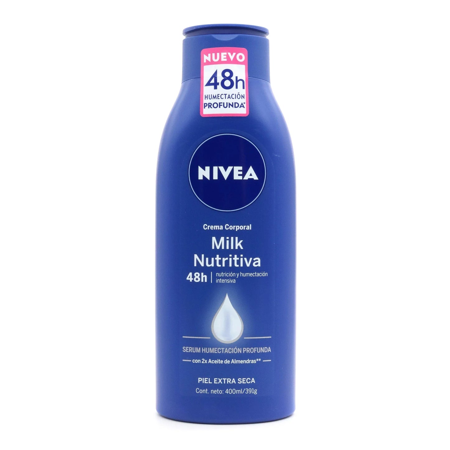 Crema Nivea Body Milk Almendras 400 ml
