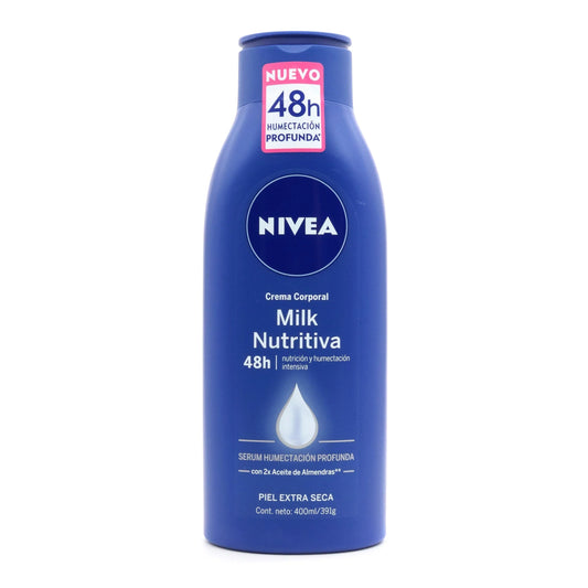 Crema Nivea Body Milk Almendras 400 ml