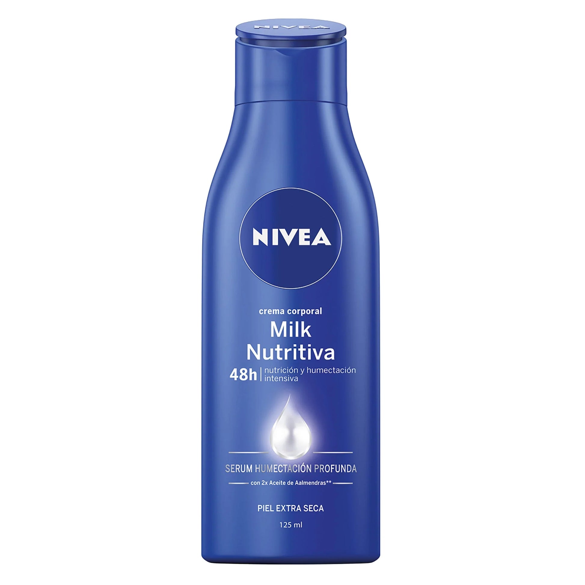 Crema.NIVEA Body Milk Almendras 125ml