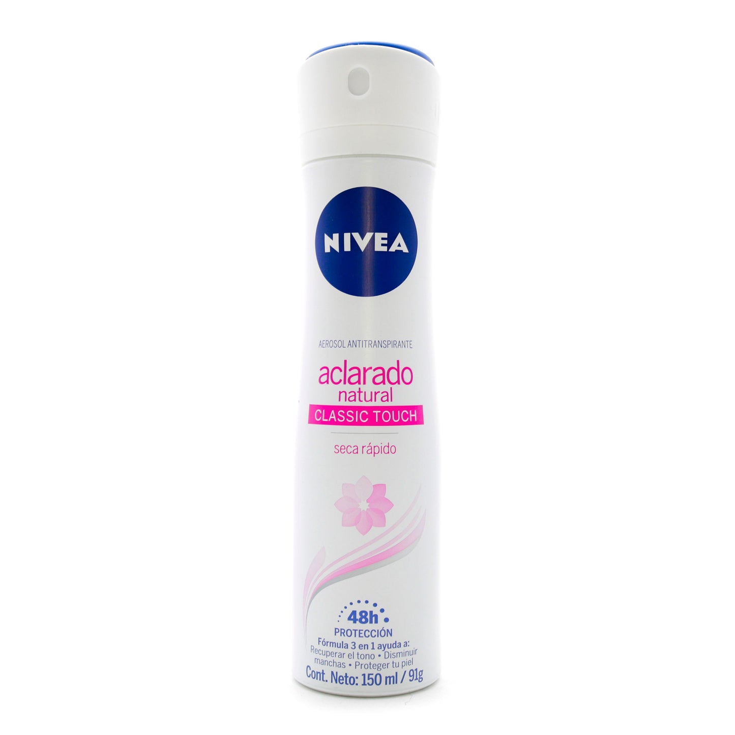 Desodorante nivea Spr Aclarado Natural 150 ml M