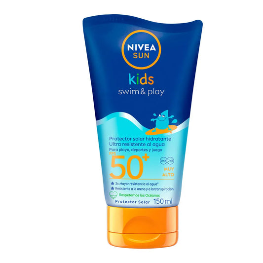 Bloqueador Nivea Kids Swim Play Spf50+ 150ml