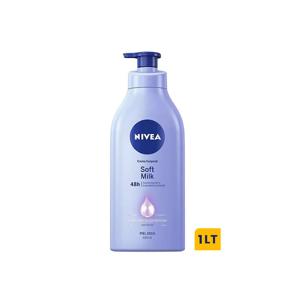 Crema Nivea Soft Milk Piel Seca 1000ml