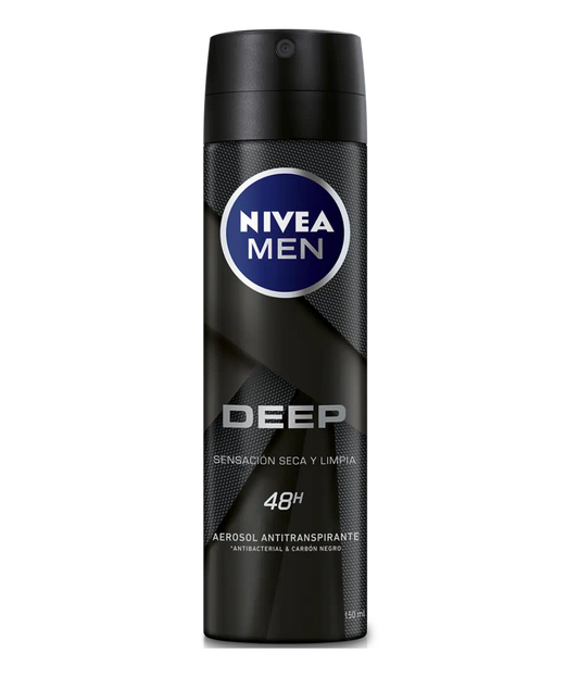 Desodorante nivea Men Deep Aerosol 150 ml
