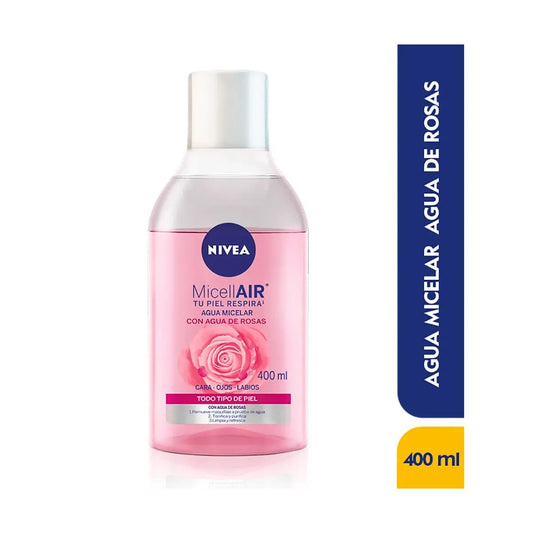 Agua Micelar Nivea Facial Rosas 400ml