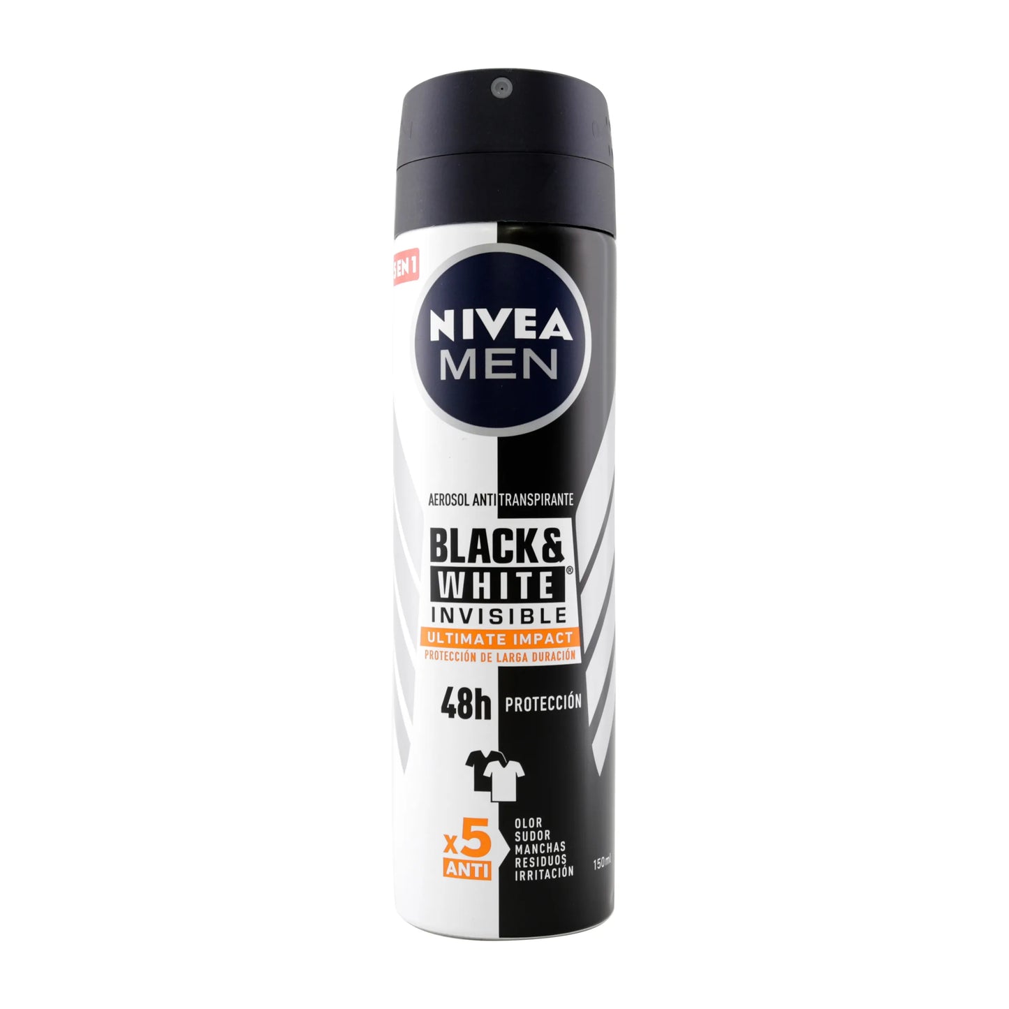 Desodorante   .nivea Sp. Blac &white Black.invisi