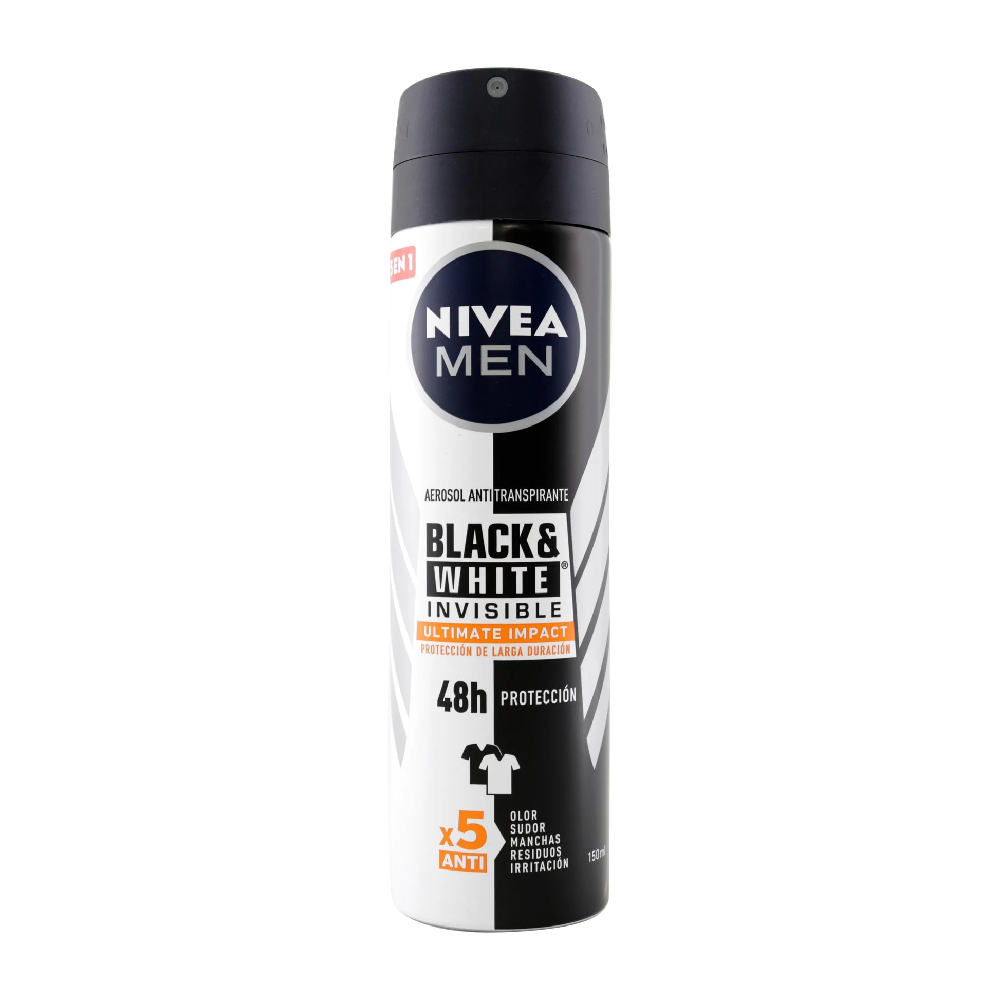 Desodorante   .nivea Sp. Blac &white Black.invisi