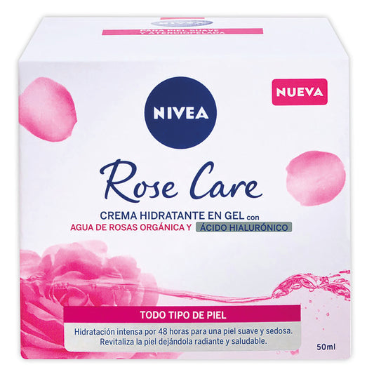 Nivea Agua De Rosas Crema Hidratante.50 ml