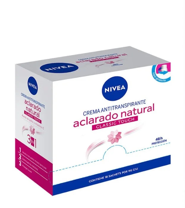 Desodorante Crema Nivea Aclarado Sobre 9Gr