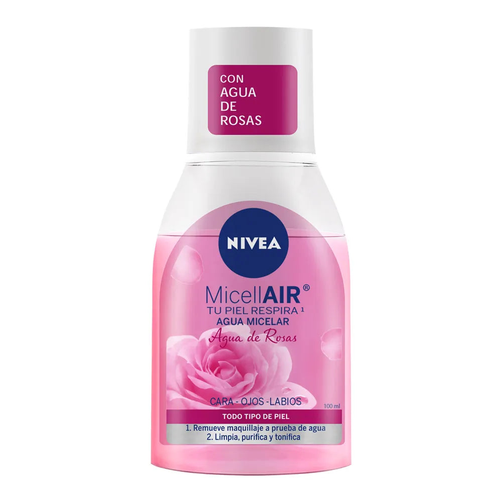 Agua Micelar Nivea Rosas 100 ml