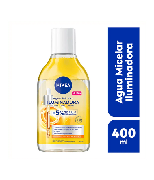 Agua Micelar Nivea Iluminadora 400 ml