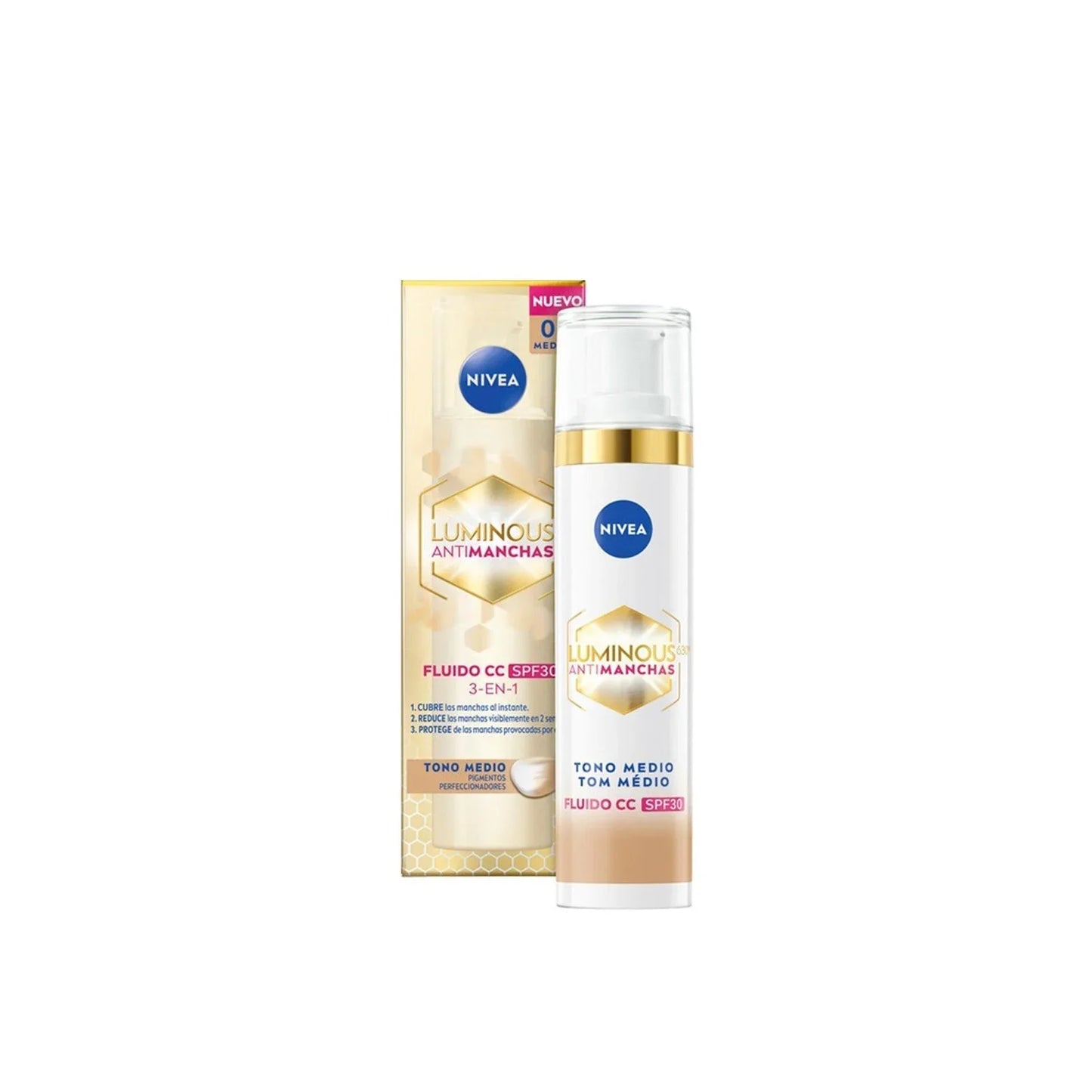 Nivea Luminus 630 3in1 Medium Spf30 40ml
