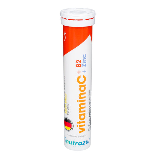 VitaminaIN C+zin+b2 Nutrazul 20t.efe (sav)