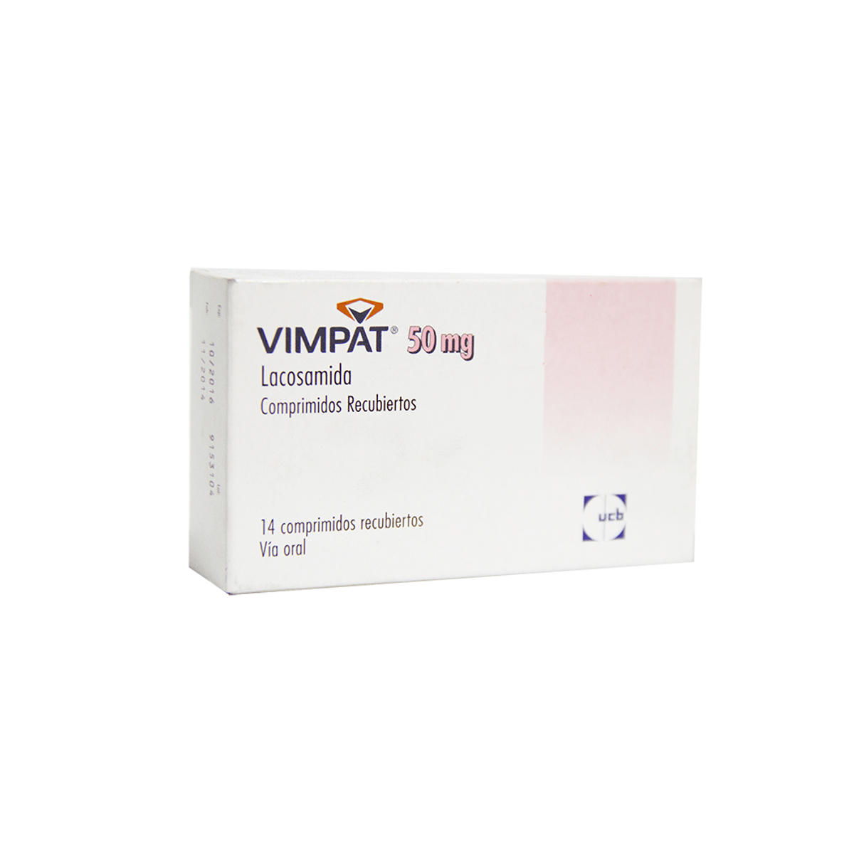 Vimpat 50 mg Cj X 14 Compuesto.(P)38409(SC)