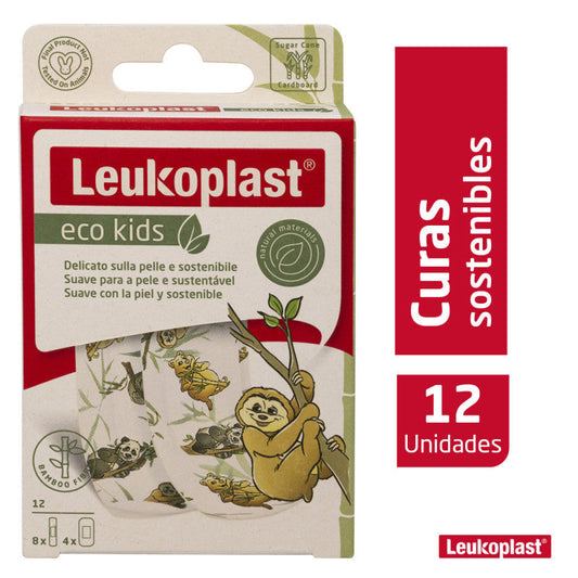 Curas Leukoplast Eco Kids 12 Unidades