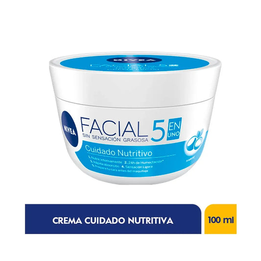 Crema Nivea Cuidado NutritivaIVO 100 ml