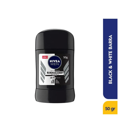 Desodorante nivea Barra Invisi.black Whi.50gr H