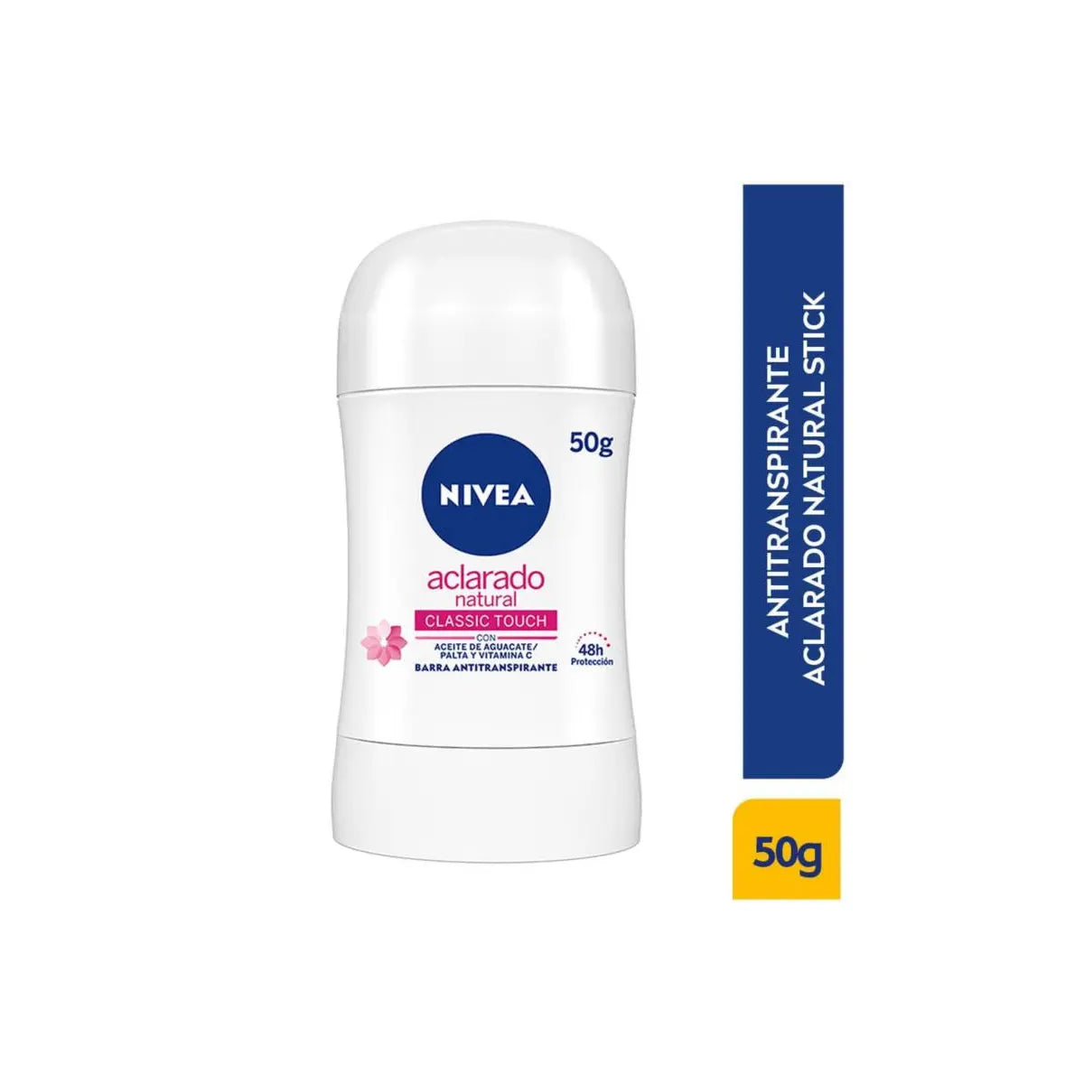 Desodorante nivea Barra Aclarado Natural 50 gr M
