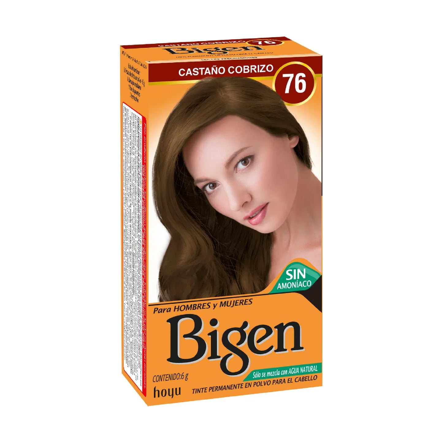 Bigen 76 Castano Cobrizo 6 gr