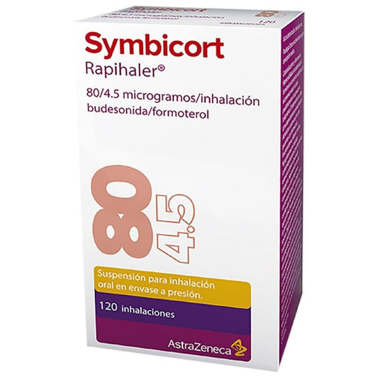 Symbicort 80/4.5 mcg 120 Inh. (pb)