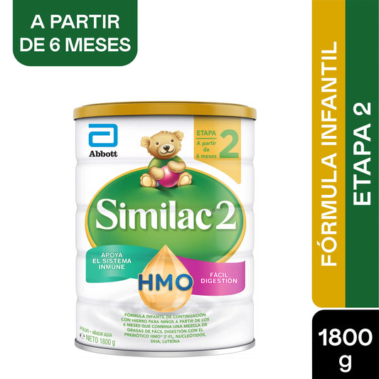 Similac 2 5hmos Tarro 1800 gr