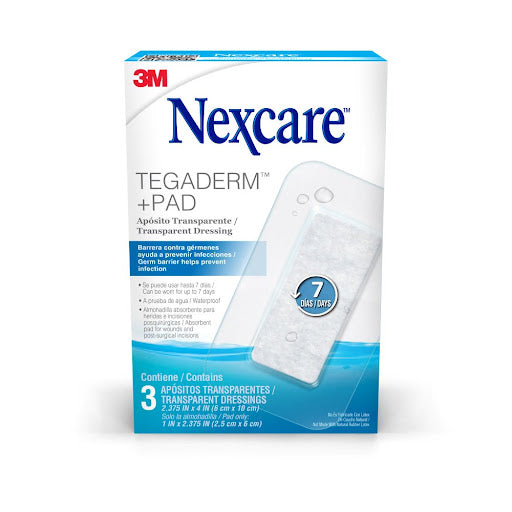 Apósito Transparente Tegaderm 3und + Pad (2)