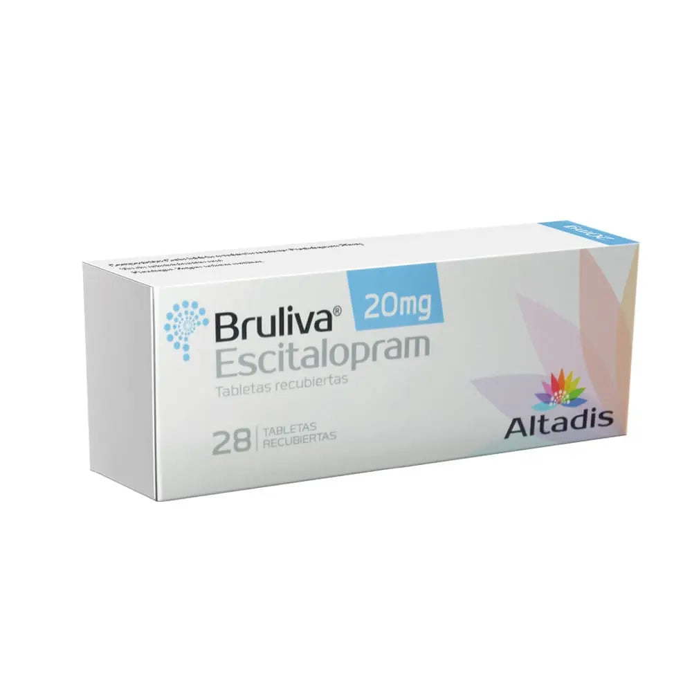 Bruliva 20 mg 28 Tbs Recubiertas
