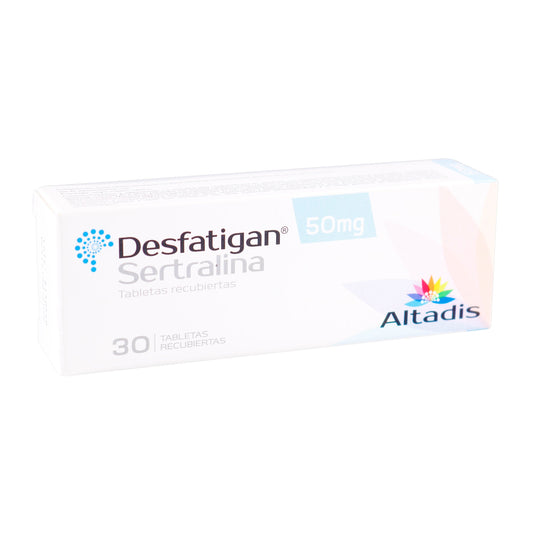 Desfatigan Sertralina 50 mg 30 Tbs (pdb)