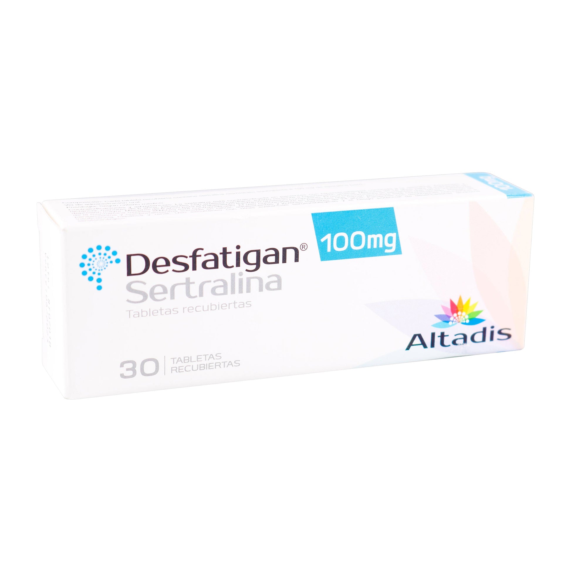 Desfatigan Sertralina 100 mg 30 Tbs