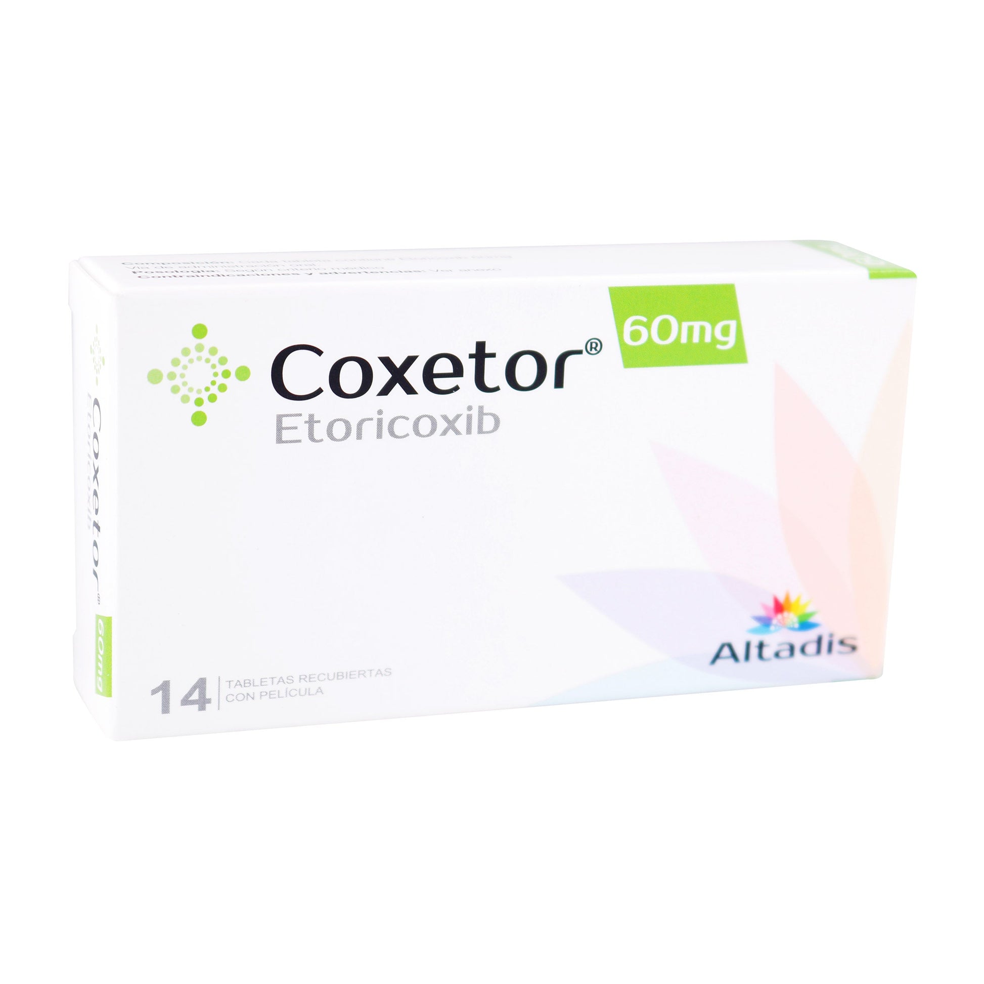 Coxetor 60 mg X 14 Tabletas