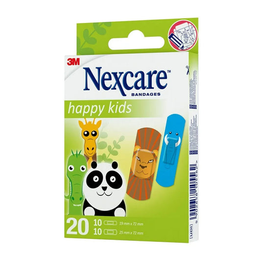 Curas Nexcare Niã‘os Animimales 20un