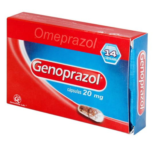 GenéricoOPRAZOL 20 mg X 14 Cápsulas