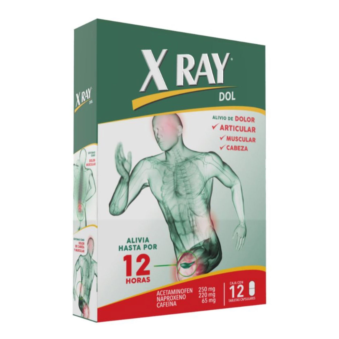 X Ray Dol 12 Tabletas(SF)