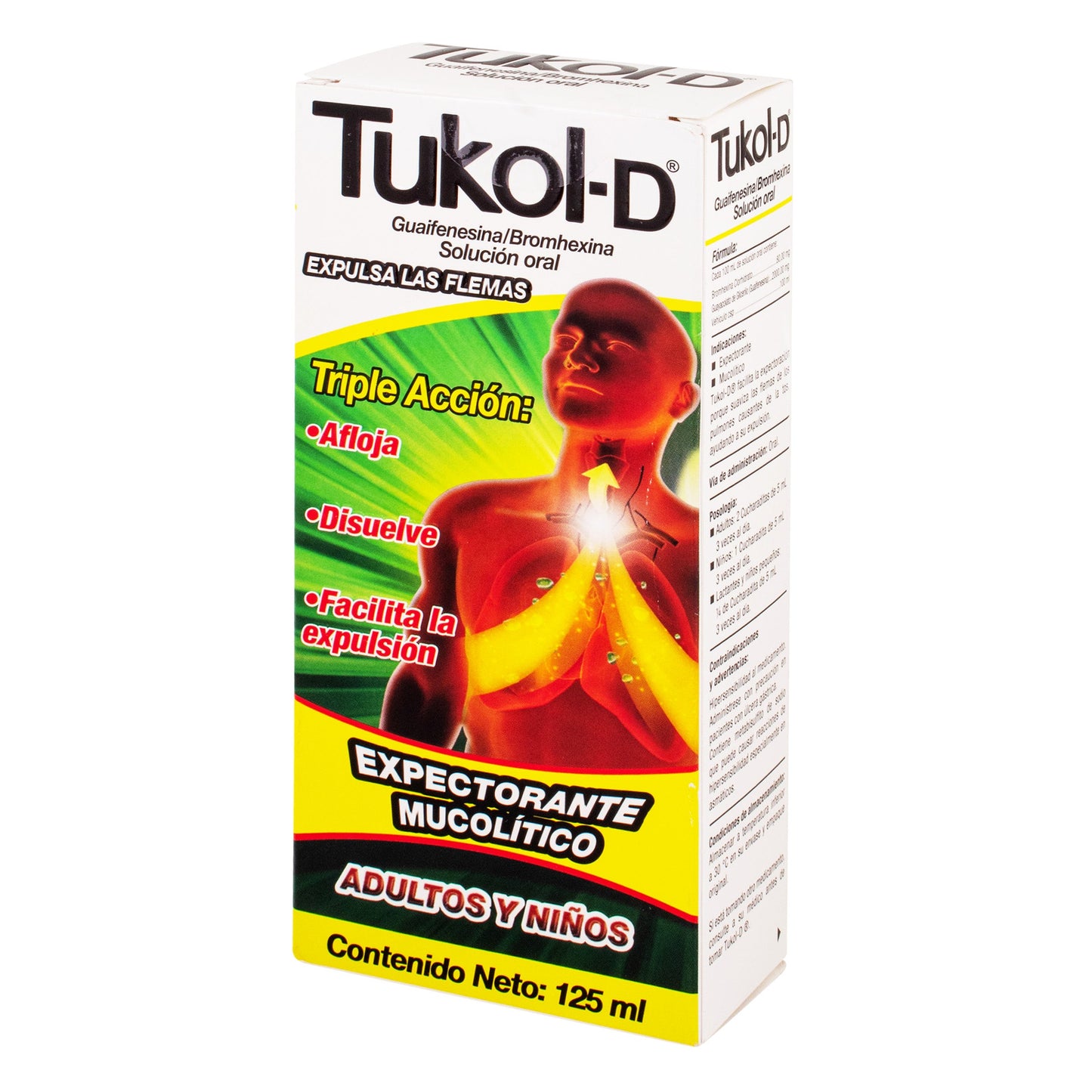 Tukol-d Expectorante Solución Oral 125 ml