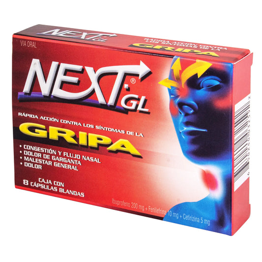 Nex gL 8 Cápsula