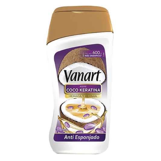 Champú Vanart Coco Keratina Anti Frizz
