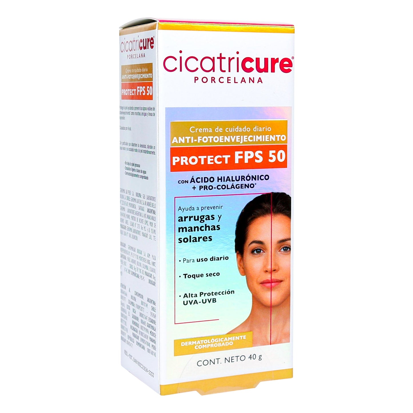 Cicatricure Porcel Crema.FPS 50 40 gr (sf)