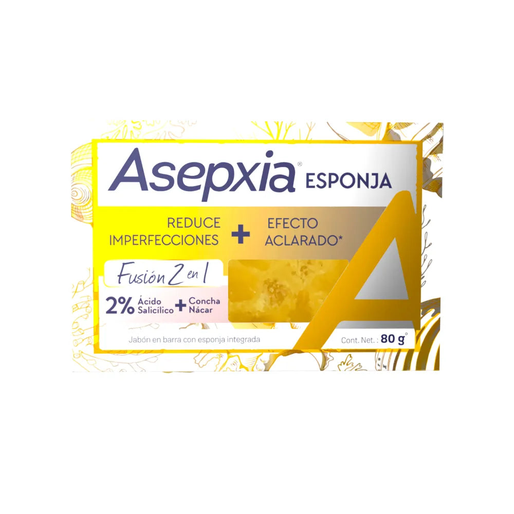 Jabón Asepxia Esponja 80 grSF)
