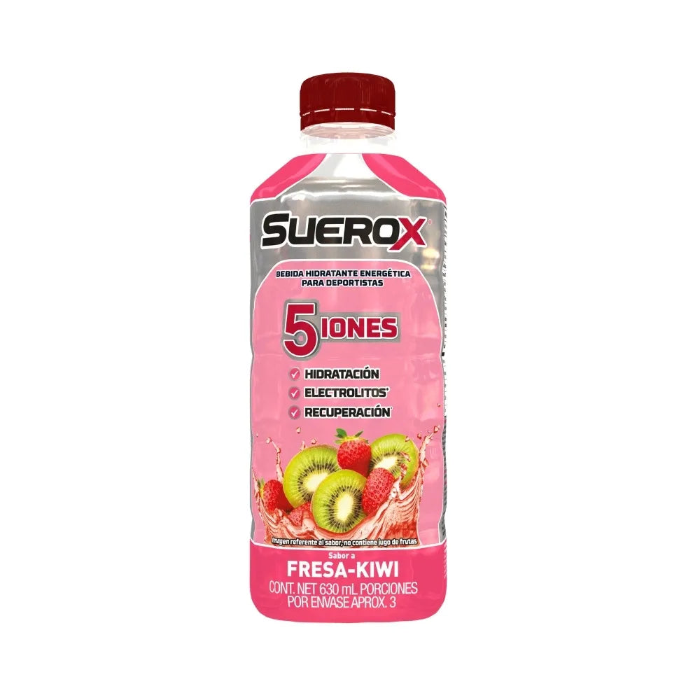 SueroX Beb.hid.ene.fresa Kiw 630 ml (sf)