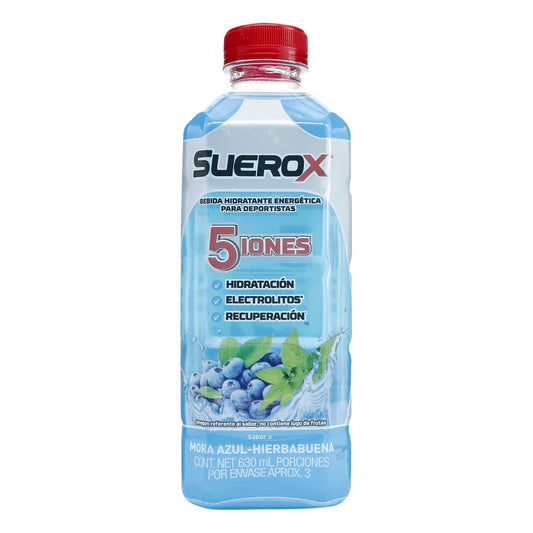 SueroX Beb.hid.ene.mora Azul 630 ml (sf)
