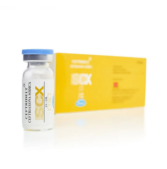 Ceftriaxona Ceftridelt 10 Ampolla