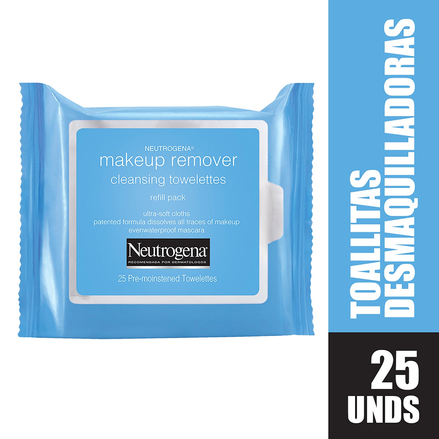 Neutrogena Toallitas Desmaquilladoras 25 Unidades