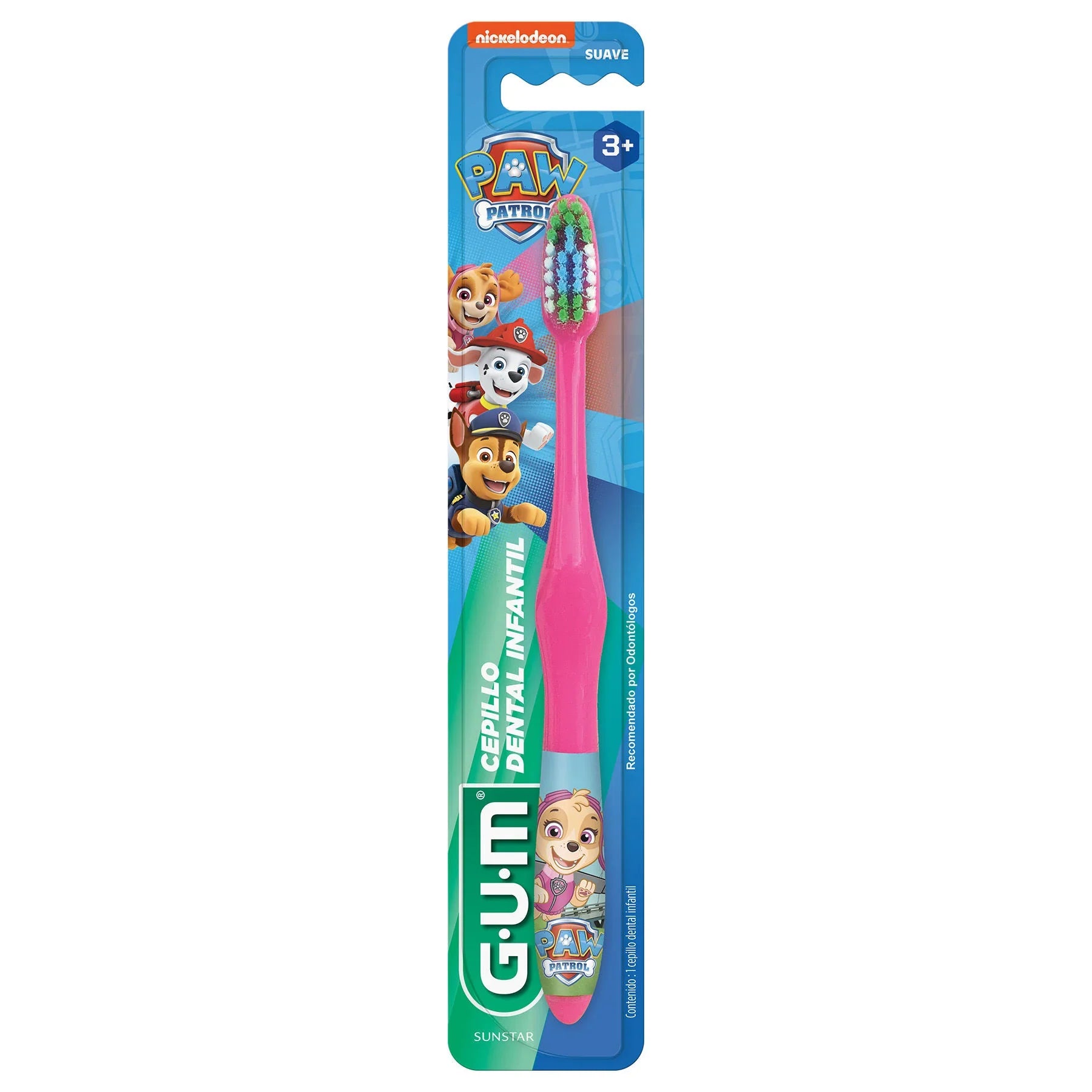 Cepillo gUM Paw Patrol 3+ Suave